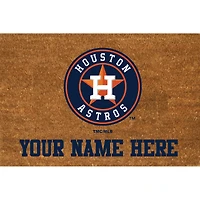 Houston Astros 23'' x 35'' Personalized Door Mat