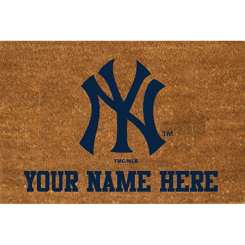 New York Yankees 23'' x 35'' Personalized Door Mat