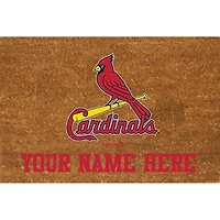 St. Louis Cardinals 23'' x 35'' Personalized Door Mat