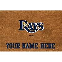 Tampa Bay Rays 23'' x 35'' Personalized Door Mat
