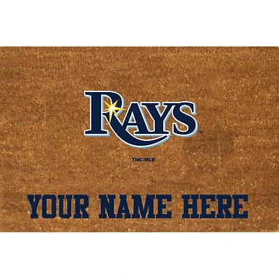 Tampa Bay Rays 23'' x 35'' Personalized Door Mat