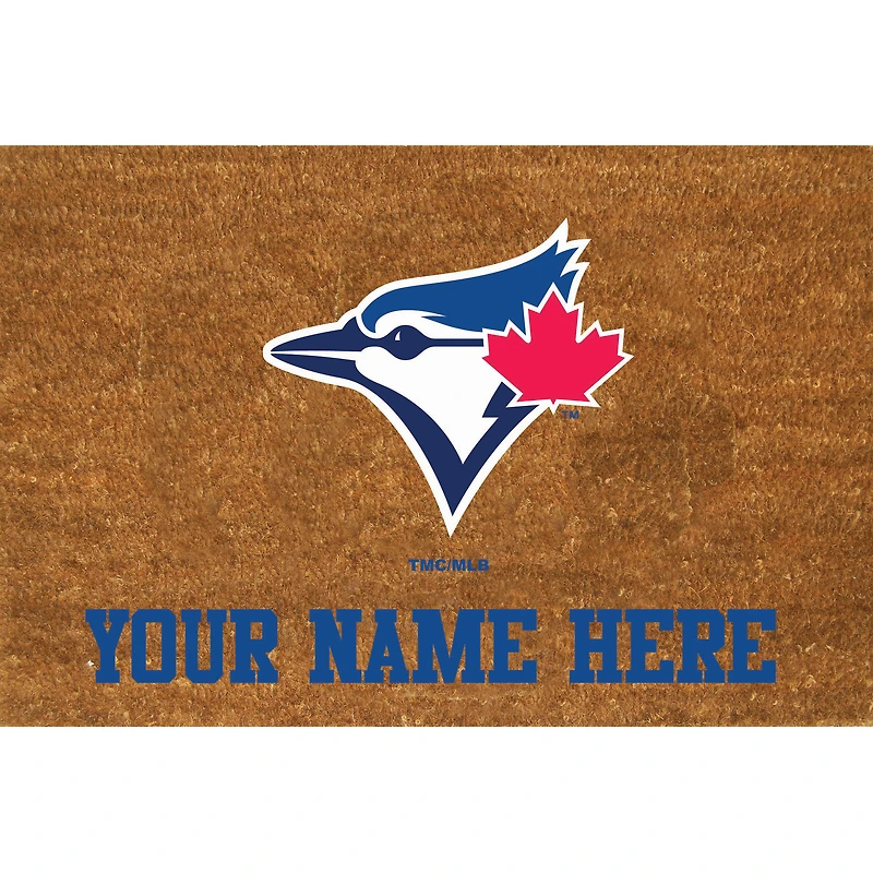 Toronto Blue Jays 23'' x 35'' Personalized Door Mat