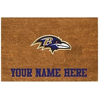 Baltimore Ravens 23'' x 35'' Personalized Door Mat