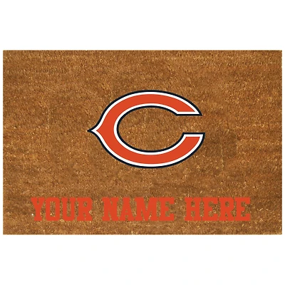 Chicago Bears 23'' x 35'' Personalized Door Mat