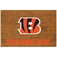 Cincinnati Bengals 23'' x 35'' Personalized Door Mat