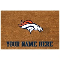Denver Broncos 23'' x 35'' Personalized Door Mat