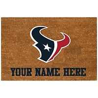 Houston Texans 23'' x 35'' Personalized Door Mat