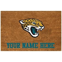 Jacksonville Jaguars 23'' x 35'' Personalized Door Mat