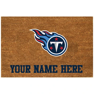 Tennessee Titans 23'' x 35'' Personalized Door Mat