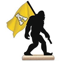 Appalachian State Mountaineers 18'' Team Logo Bigfoot Silhouette Desktop Art