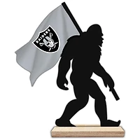 Las Vegas Raiders 18'' Team Logo Bigfoot Silhouette Desktop Art