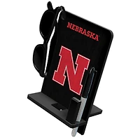 Nebraska Huskers Four in One Desktop Phone Stand