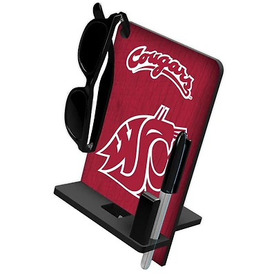 Washington State Cougars Four in One Desktop Phone Stand