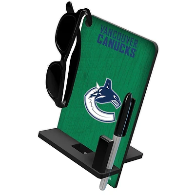 Vancouver Canucks Four in One Desktop Phone Stand