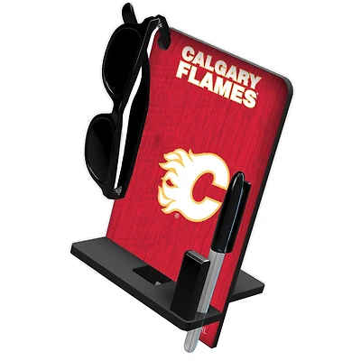 Calgary Flames Four in One Desktop Phone Stand