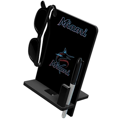Miami Marlins Four in One Desktop Phone Stand