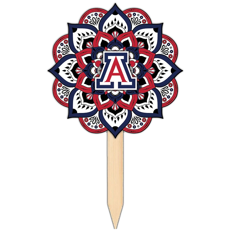 Arizona Wildcats 18'' x 12'' Mandala Yard Stake