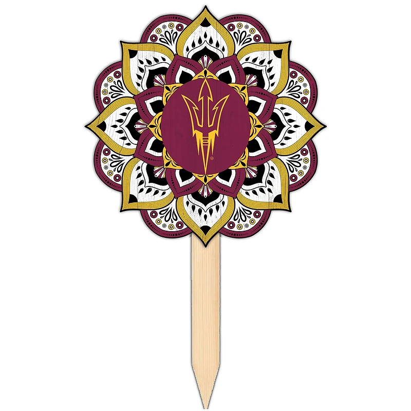 Arizona State Sun Devils 18'' x 12'' Mandala Yard Stake