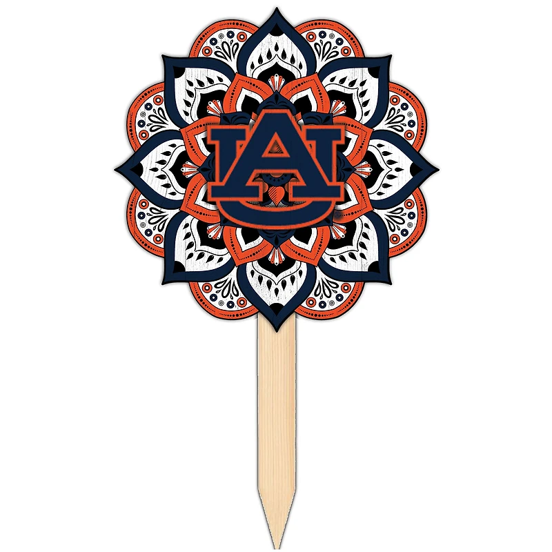 Auburn Tigers 18'' x 12'' Mandala Yard Stake