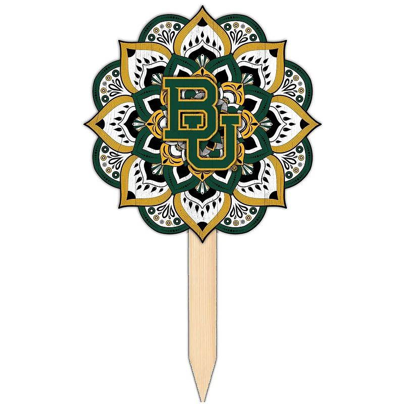 Baylor Bears 18'' x 12'' Mandala Yard Stake