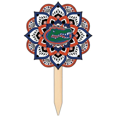 Florida Gators 18'' x 12'' Mandala Yard Stake