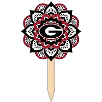 Georgia Bulldogs 18'' x 12'' Mandala Yard Stake
