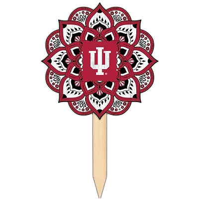 Indiana Hoosiers 18'' x 12'' Mandala Yard Stake