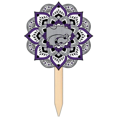 Kansas State Wildcats 18'' x 12'' Mandala Yard Stake