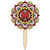 Maryland Terrapins 18'' x 12'' Mandala Yard Stake