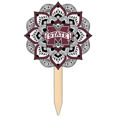 Mississippi State Bulldogs 18'' x 12'' Mandala Yard Stake