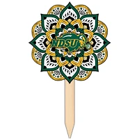 NDSU Bison 18'' x 12'' Mandala Yard Stake