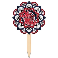 Ole Miss Rebels 18'' x 12'' Mandala Yard Stake