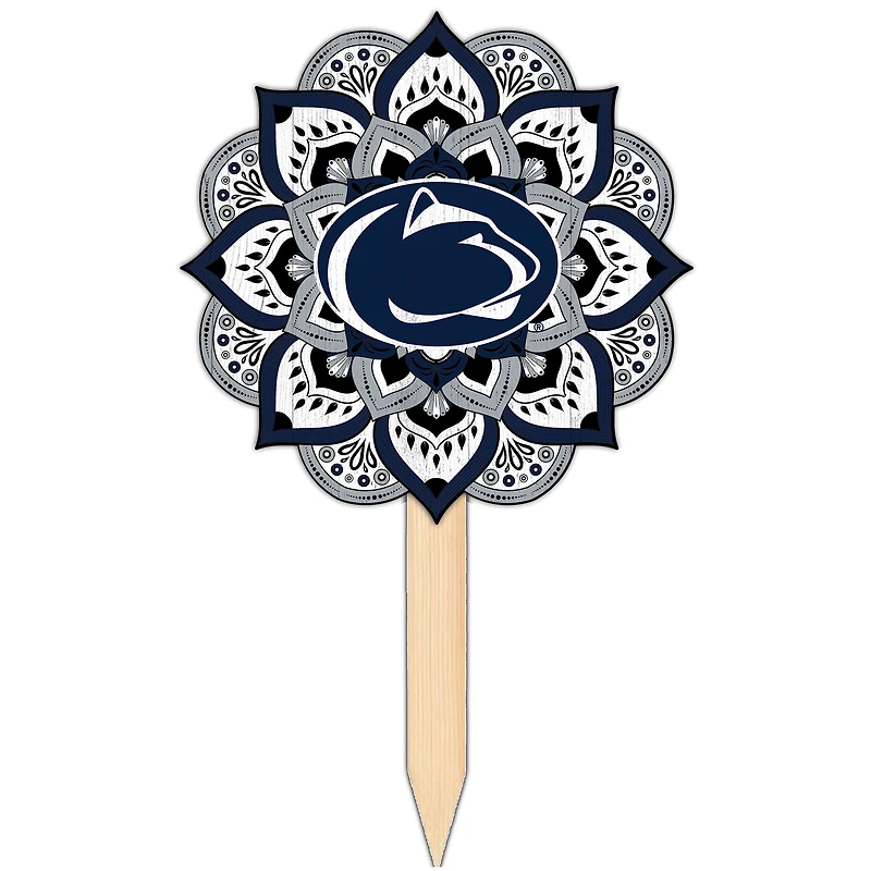 Penn State Nittany Lions 18'' x 12'' Mandala Yard Stake