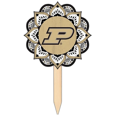 Purdue Boilermakers 18'' x 12'' Mandala Yard Stake