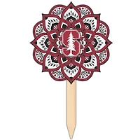 Stanford Cardinal 18'' x 12'' Mandala Yard Stake