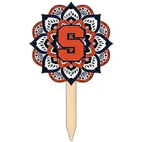 Syracuse Orange 18'' x 12'' Mandala Yard Stake