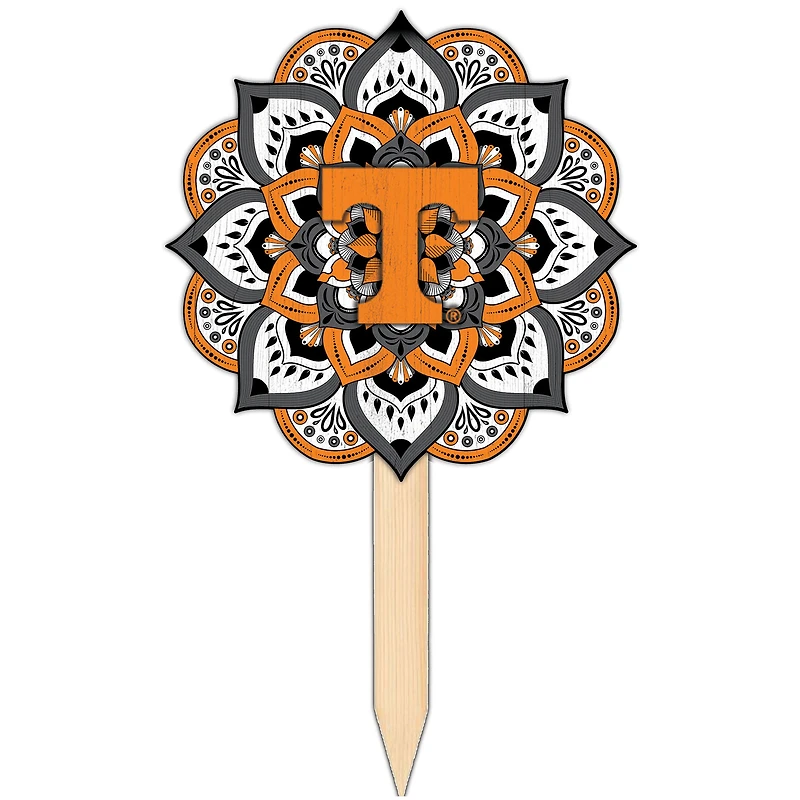 Tennessee Volunteers 18'' x 12'' Mandala Yard Stake