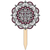 Texas A&M Aggies 18'' x 12'' Mandala Yard Stake
