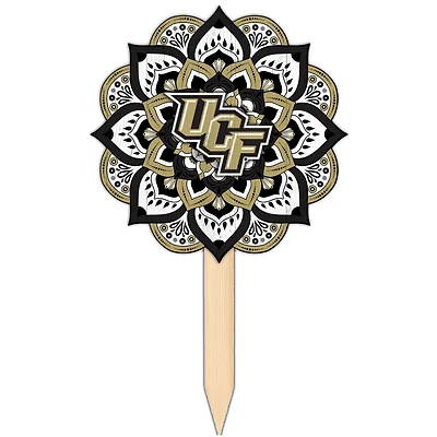 UCF Knights 18'' x 12'' Mandala Yard Stake