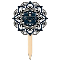 Utah State Aggies 18'' x 12'' Mandala Yard Stake