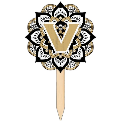 Vanderbilt Commodores 18'' x 12'' Mandala Yard Stake