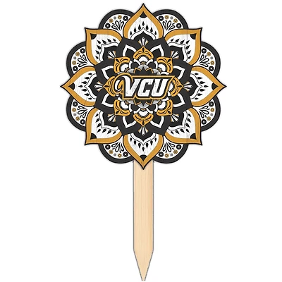VCU Rams 18'' x 12'' Mandala Yard Stake