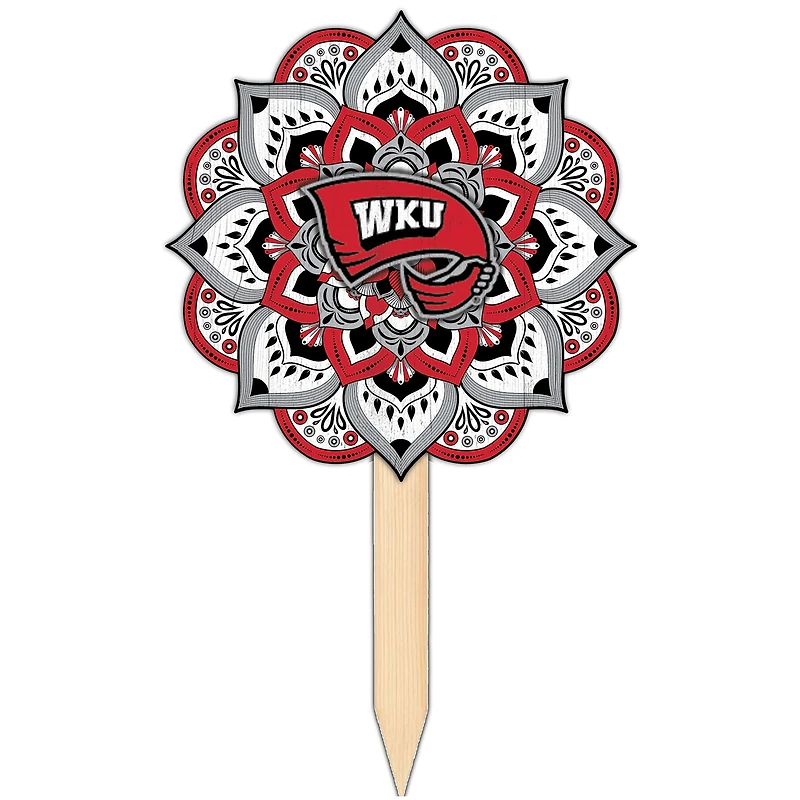 Western Kentucky Hilltoppers 18'' x 12'' Mandala Yard Stake