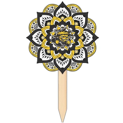 Wichita State Shockers 18'' x 12'' Mandala Yard Stake