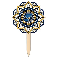 St. Louis Blues 18'' x 12'' Mandala Yard Stake