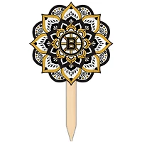 Boston Bruins 18'' x 12'' Mandala Yard Stake