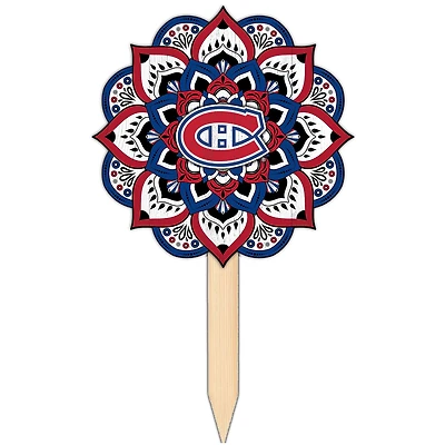 Montreal Canadiens 18'' x 12'' Mandala Yard Stake