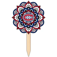 Montreal Canadiens 18'' x 12'' Mandala Yard Stake