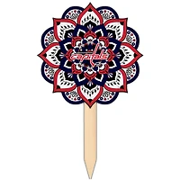 Washington Capitals 18'' x 12'' Mandala Yard Stake