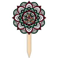 Arizona Coyotes 18'' x 12'' Mandala Yard Stake